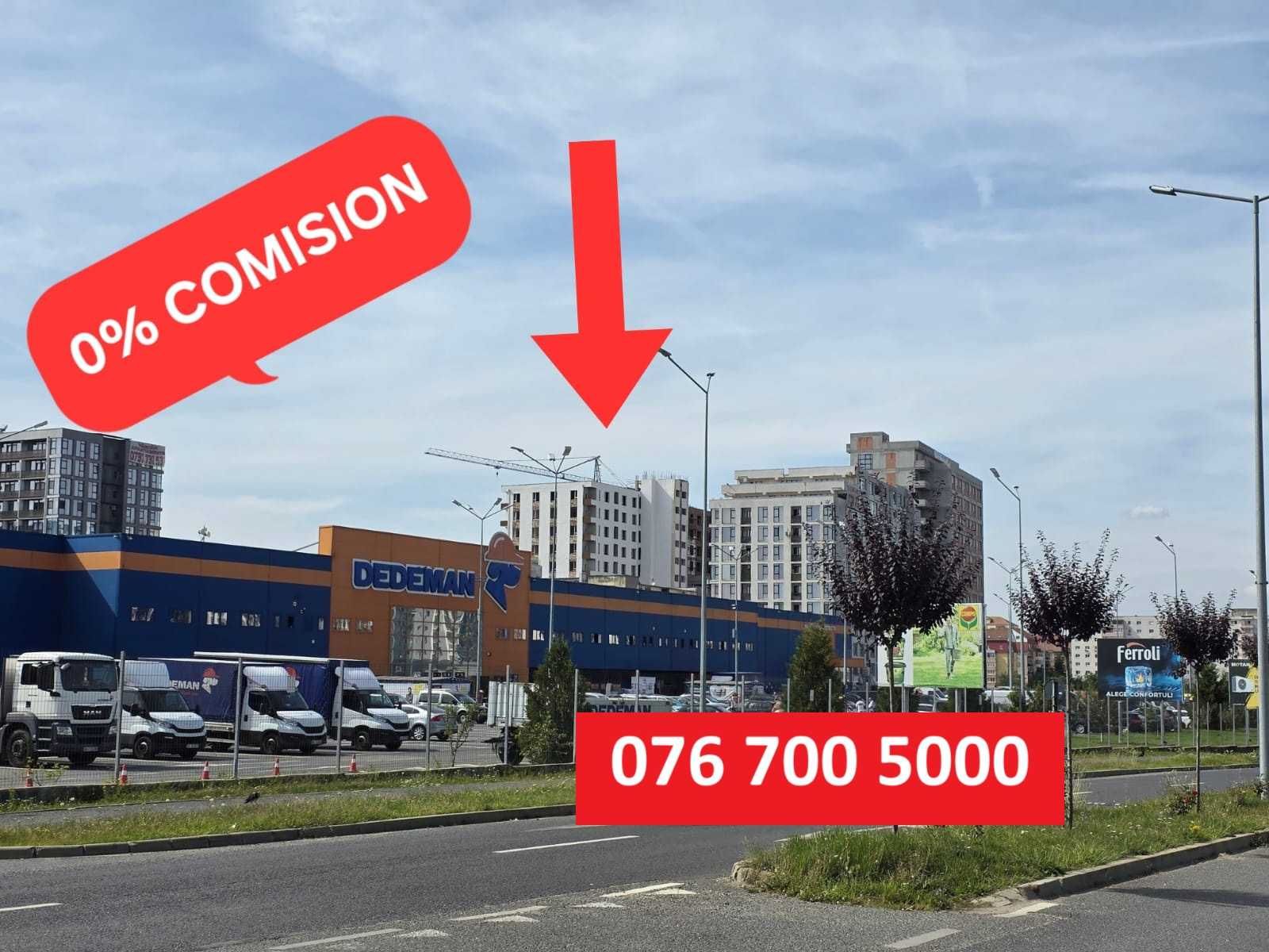 Apartament 3 camere, MEGA IMAGE-M Viteazul,ORICE CREDITARE, dezvoltator Sib