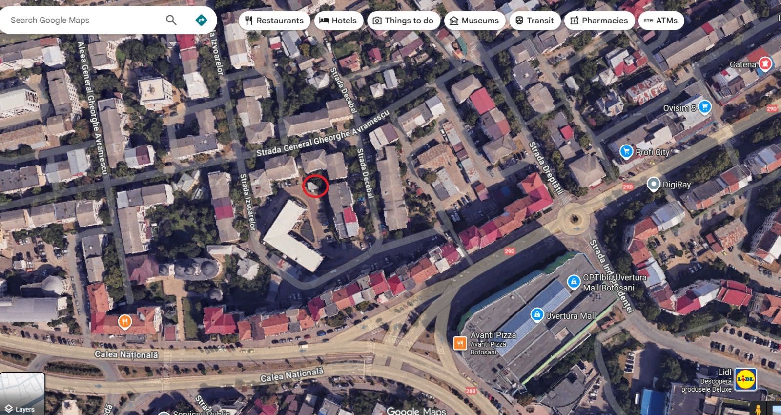 Garaj str Izvoarelor nr. 2 Botosani - 29.00mp. Cu beci. Botosani