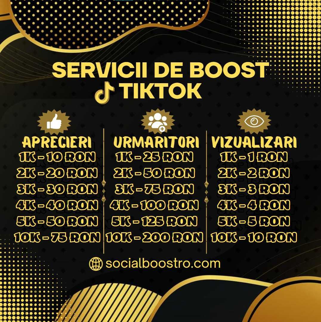 Urmaritori, Aprecieri, Vizualizari Tiktok Bucuresti Sectorul 1