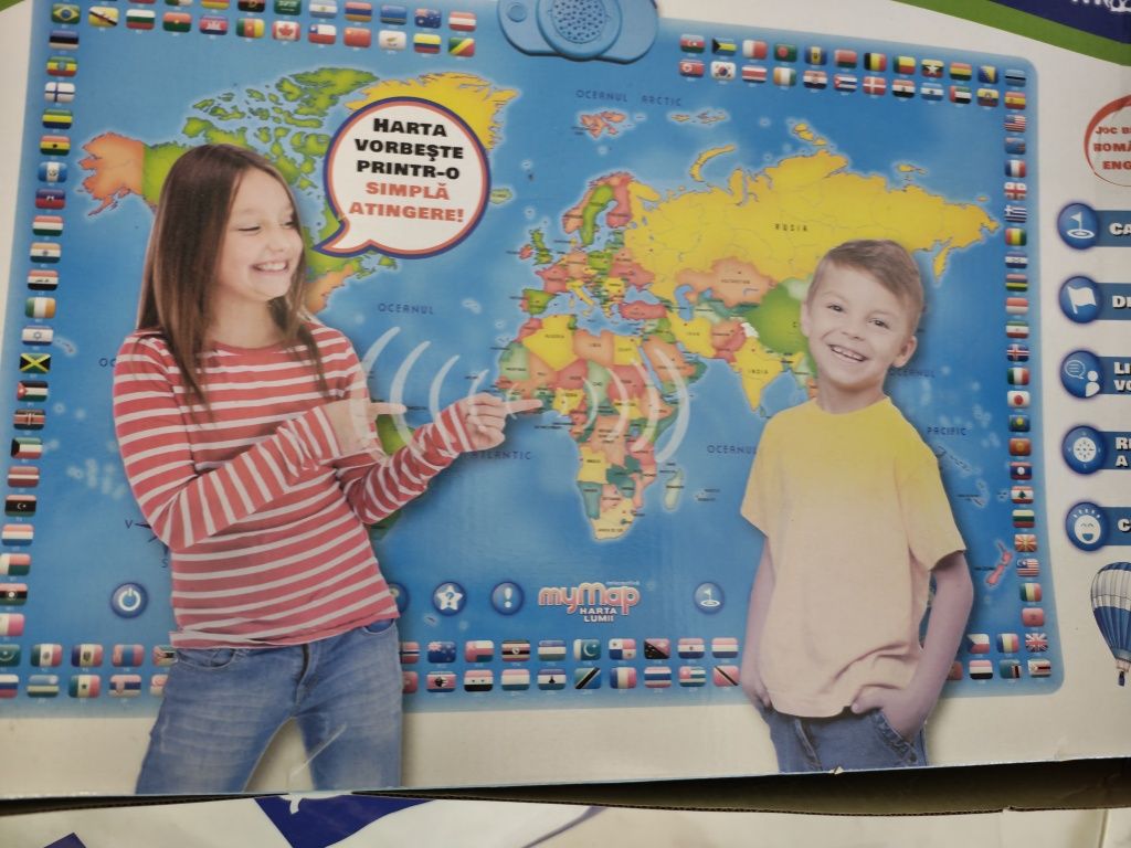 Vând harta digitala pt copii Cluj-Napoca