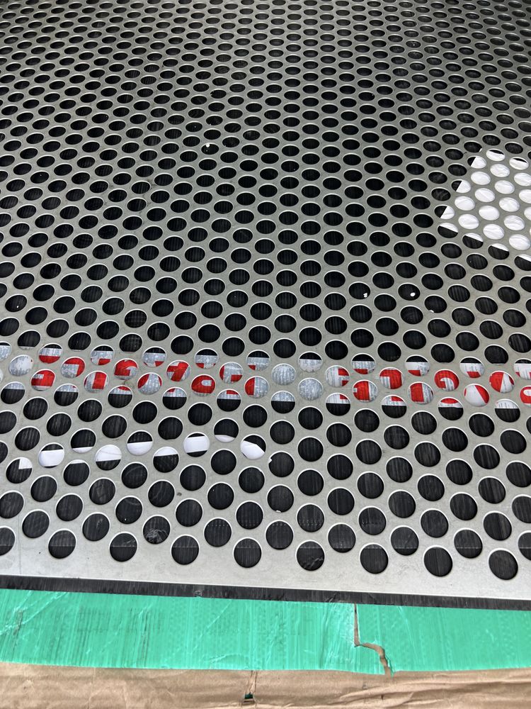 Tabla perforata inox , otel si aluminiu Giurgiu