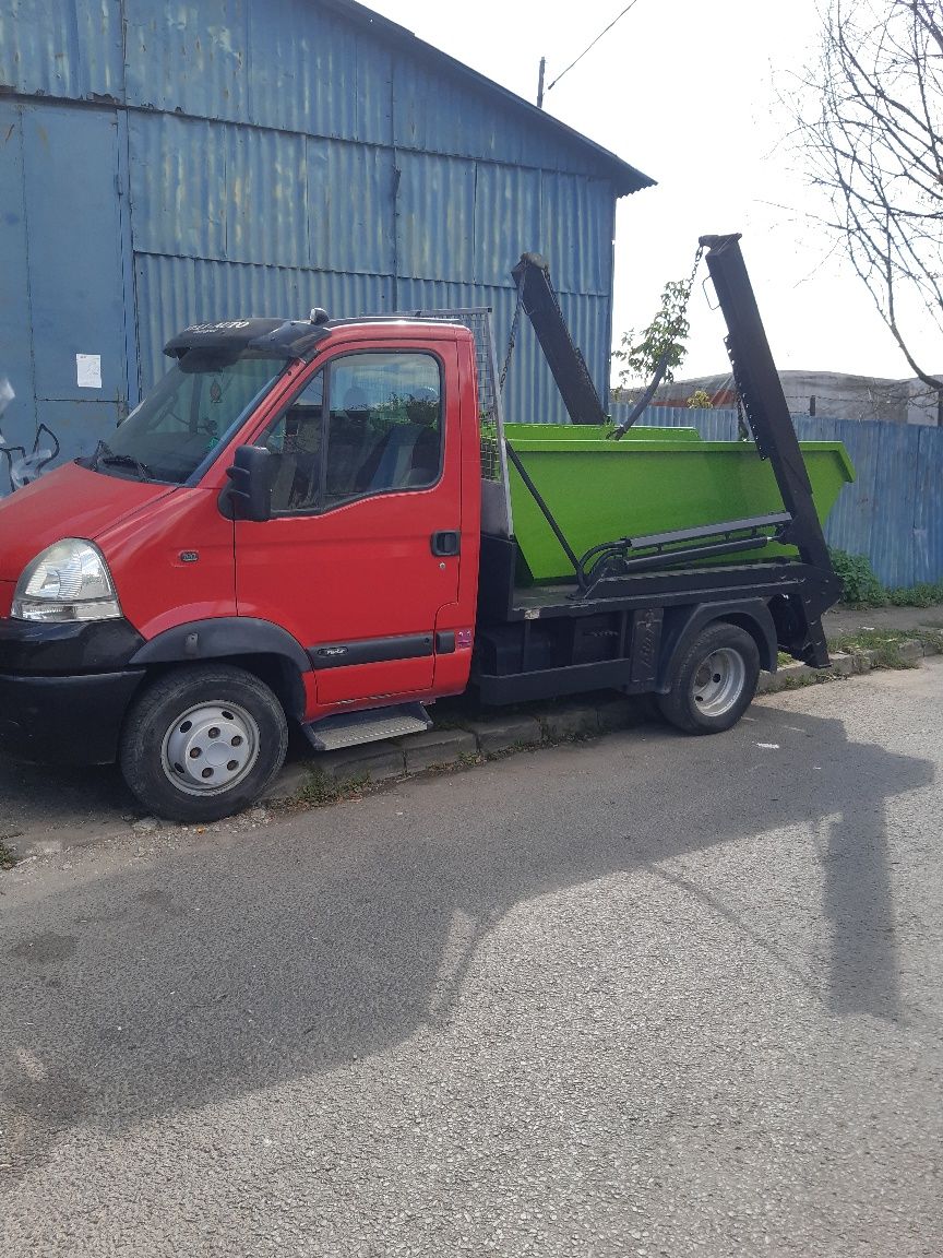 Inchiriez / Transport container moloz, inchiriere container Bucuresti Secto