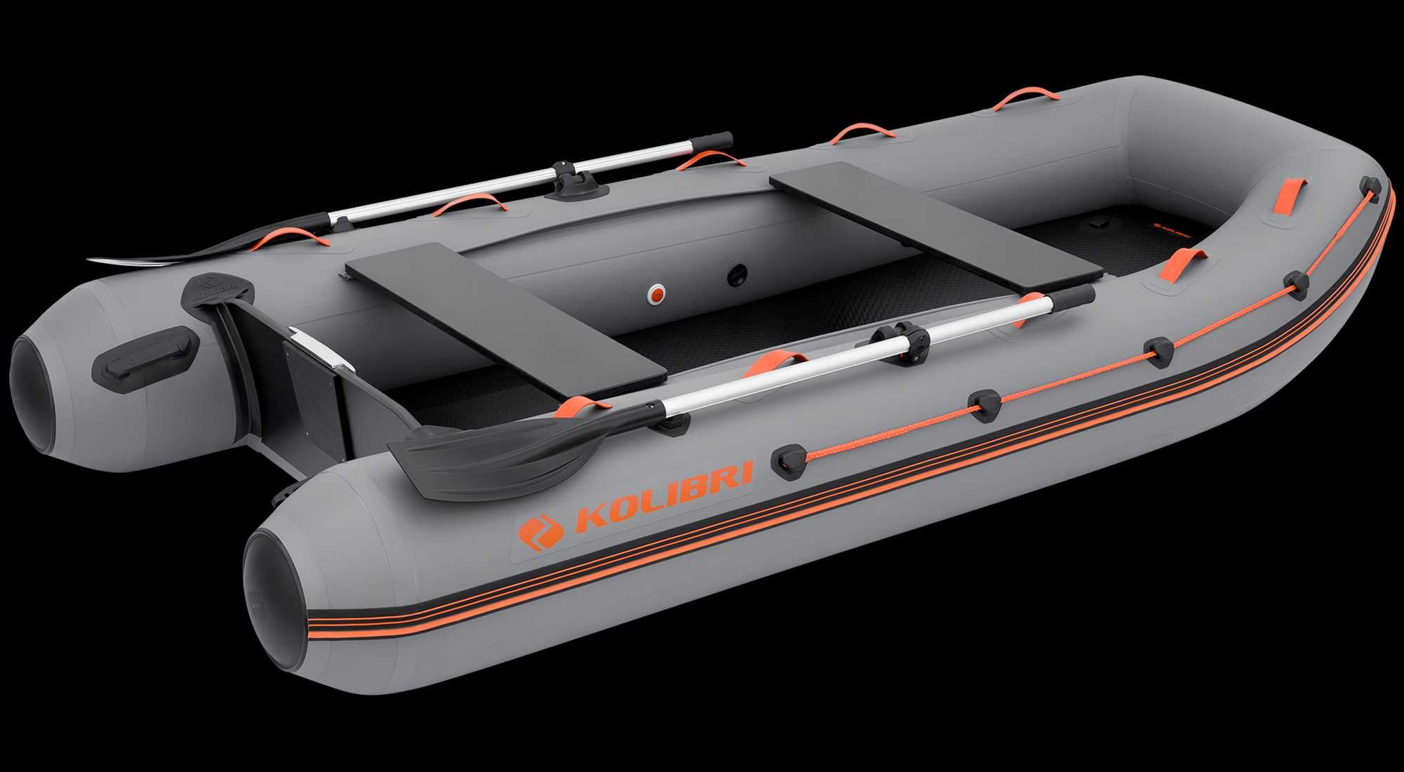 Barca gonflabila Kolibri KM-330XL Light podina airdeck, ca noua. Brasov