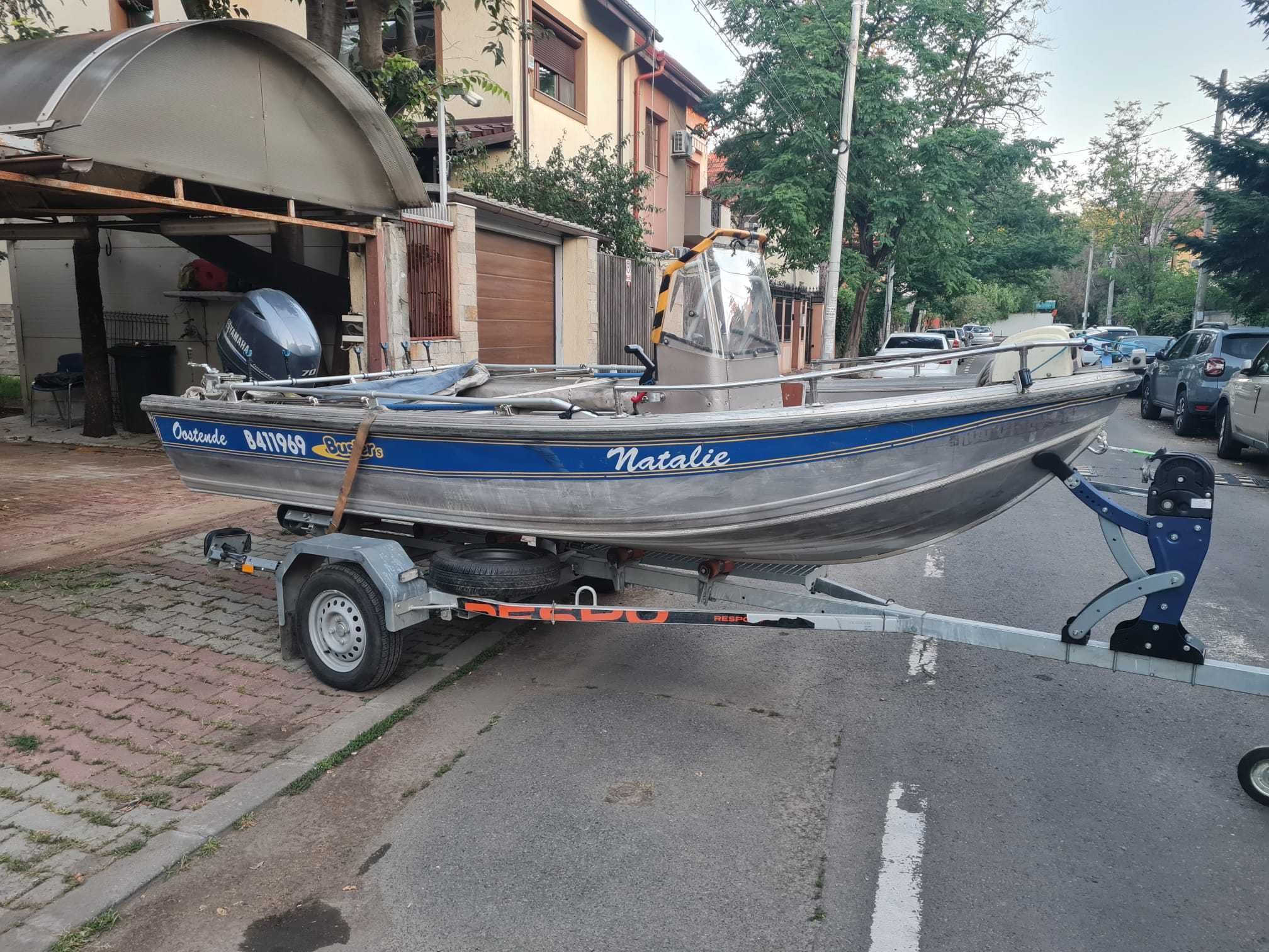 Barca BUSTER S 2008 cu Motor YAMAHA 70cp si Peridoc. Bucuresti Sectorul 5